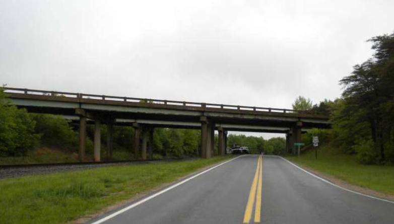 Existing Route 360 bridges in Amelia County